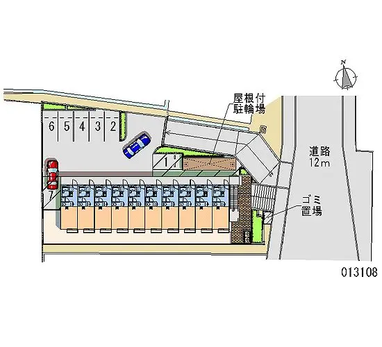 ★手数料０円★四條畷市清瀧　月極駐車場（LP）